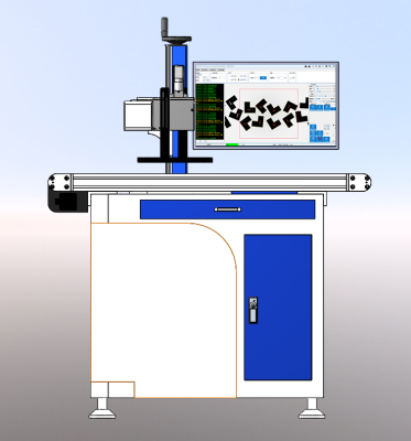 光纖流水線(xiàn)視覺(jué)激光打標