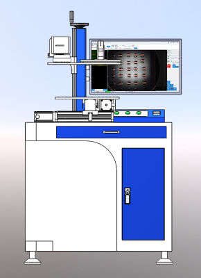 XY雙軸(單)平臺旁軸視覺(jué)激光打標
